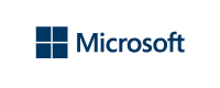 microsoft logo blue