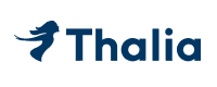 thalia logo blue